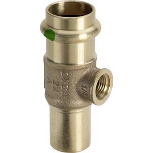 T-Stuk Met Sc 15x1/4x15 brons/blank