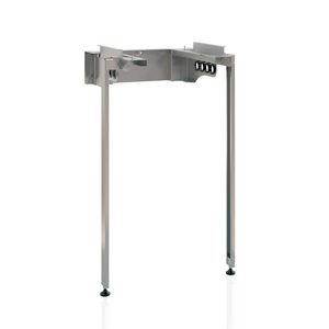 Muurframe staand WPV 3G tbv voorraadvat incl. steunpoten