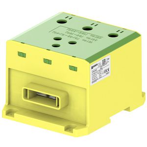 Aansluitklem OTL groen/geel 95-300mm² 3xAl/Cu FBB