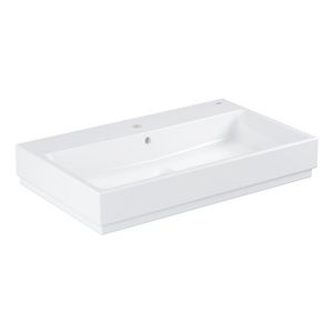 Cube ceramic wastafel wandmontage 80
