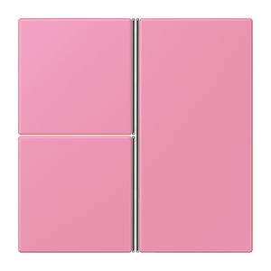 Tastafdekking F40 3-voudig compleet LC4320C KNX