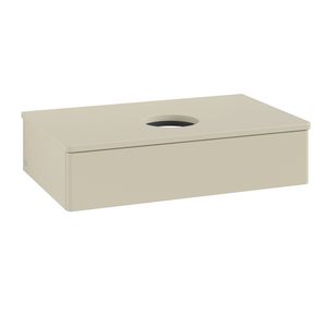 Wastafelonderkast Antao 800x190x500mm S.Grey Matt Lacquer K08010HJ