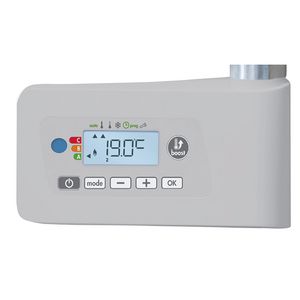 Thermostaat Claudia remote grijs