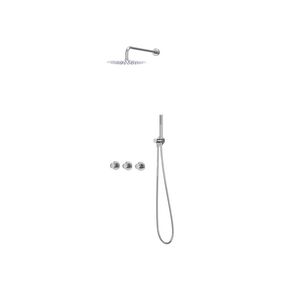 Afbouwdeel regendouche IVY combiset Bond 4 inbouwthermostaat symmetry chroom CSB4CRACAC incl. inbouwbox