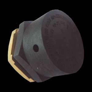ATEX Ontl. vent. nylon 15mm 3/4NPT moer en HDPE filter