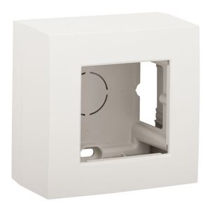 Enkelv. opbouwkit een inbouwfunctie white