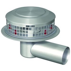 Dakafvoer GM-X compl. zij-uitlaat DN100 1115.10.60