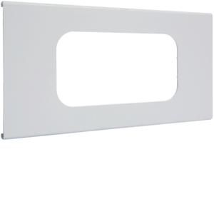 Afdekplaat 2-voudig FB 60130 lichtgrijs