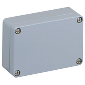 Lege behuizing zilvergrijs IP66 IK09 15000301