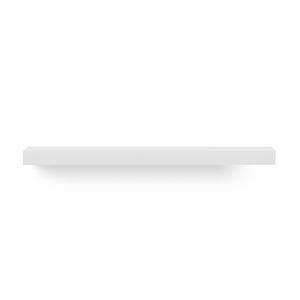 Wastafelblad Solid Base Shelf Mini 100x23x7cm kleur white