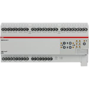 Schakel/Jaloezie aktor KNX 24-voudig 16A DIN-rail (SAH/S24.16.7.1)