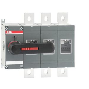 Lastscheider 630A 3P knop direkt op schakelaar