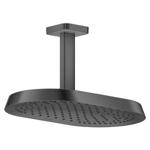 Hoofddouche AXOR ShowerSphere 370/220 1 straalsoort Brushed Black Chrome