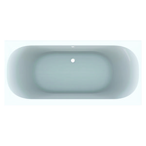 Soana duobad 190x90cm acryl wit excl. poten