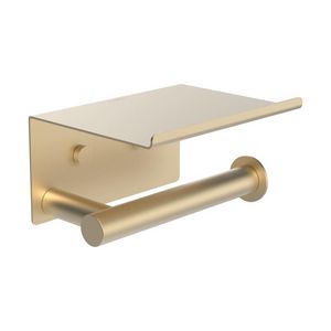 NIARA TOILET PAPER HOLDER W. SHELF PGOM