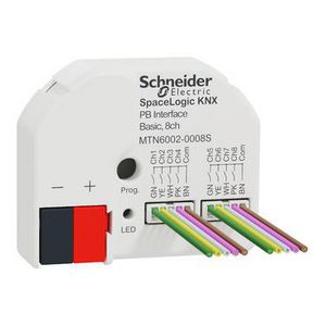SpaceLogic KNX Push Button Interface 8ch