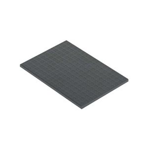Grip afdekplaat voor 4xK45 module vloerdoos