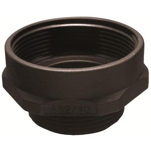 Vergroot Polyamide 6+25 glasvezel M32-M40 Zwarte RAL9005