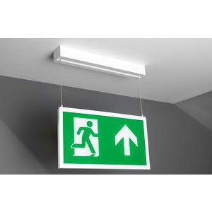 Armatuur vluchtroute aanduiding LED 1u 100lm DALI