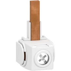 set of 4 connectors for 1-polig + Nul comb busbar