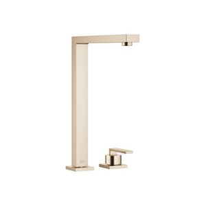 LOT 2-gats mengkraan rozetten Champagne gebors. (22kt Goud)