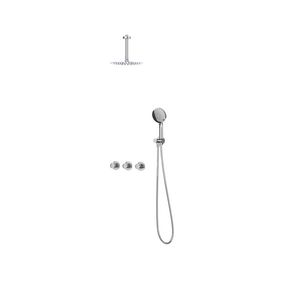 Afbouwdeel regendouche IVY combiset Bond 4 inbouwthermostaat symmetry chroom CSB4CRBBBC incl. inbouwbox