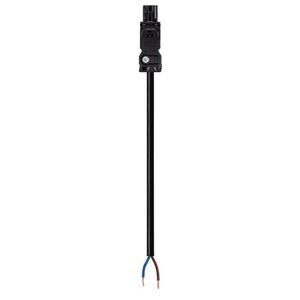 Aansluitsnoer GST15I2 female 1,5mm² 800cm ECA LS0H zwart VVE=15