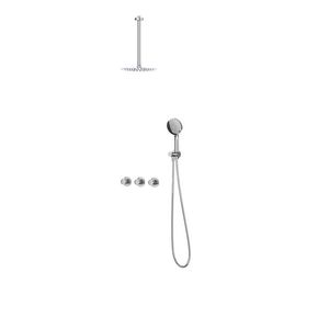 Afbouwdeel regendouche IVY combiset Bond 4 inbouwthermostaat symmetry chroom CSB4CRBBCC incl. inbouwbox