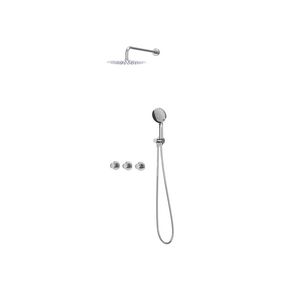 Afbouwdeel regendouche IVY combiset Bond 4 inbouwthermostaat symmetry chroom CSB4CRBCAC incl. inbouwbox