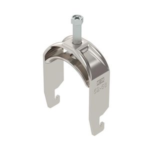 Beugelklem 2056 52-58mm RVS A2 1.4301 blank VVE=100