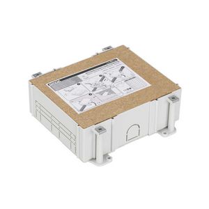 Kunststof instortbehuizing voor 6xK45 module vloerdoos