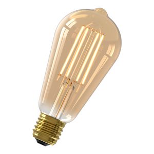 LED-lamp Warm Filament ST64 E27 DIM 4.5W 470lm 2100K goud