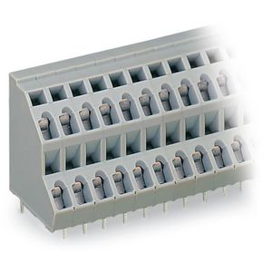 2-etage printklem 2,5mm² raster 5mm grijs 736-202 VVE=161