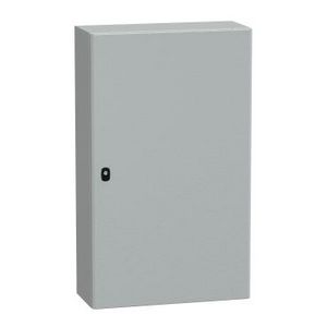 Kast Volle deur 1000x600x250mm IP66 IK10 RAL70 Spacial S3D