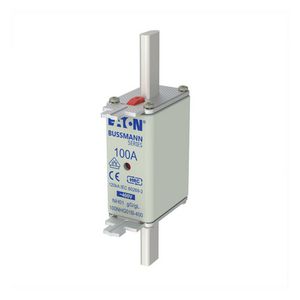 Zekering laagsp. 100A AC 400V NH01 gL/gG dubbele mel VVE=3