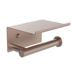 NIARA TOILET PAPER HOLDER W. SHELF RGOB