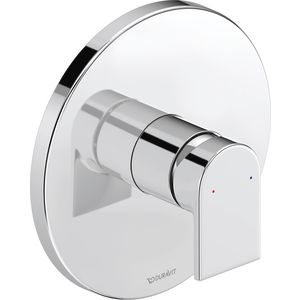 Tulum 1-hendel douchemengkraan inbouw chroom 170x86x182mm