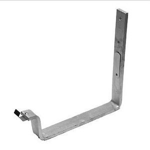 Bakgootbeugel 187mm muur Galva + lip N° 55