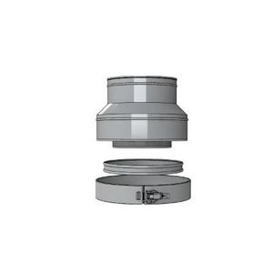 Verloop RVS 200/130 naar 150/100