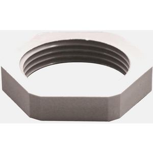 Locknut Polyamide 6+25 glasvezel 1/2NPT Grijs RAL7001