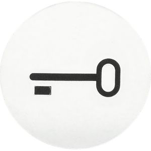 Voelbaar transparant sleutelsymbool SI (2144 TR)