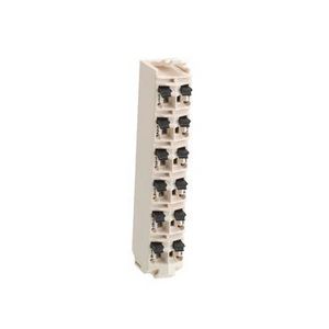 Klemmenblok 12 contacten 24V DC Wit Modicon TM5