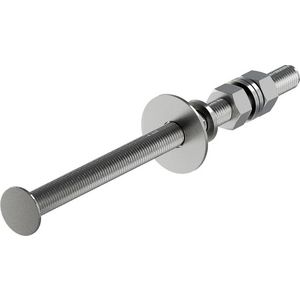 Draadstang betonsokkel 270mm rvs A2 1.4301 VVE=3