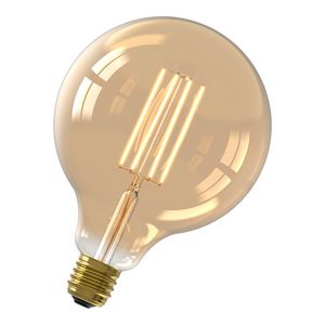 LED-lamp Warm Filament G125 DIM 4.5W 40W 470lm 2100K goud