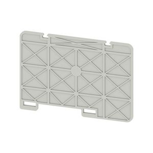 Partition plate grijs h 95mm br. 2mm V-0 VVE=20