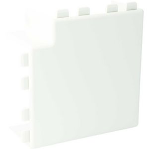 Verticaal hoekstuk haaks FW KG 110x60 wit VVE=10