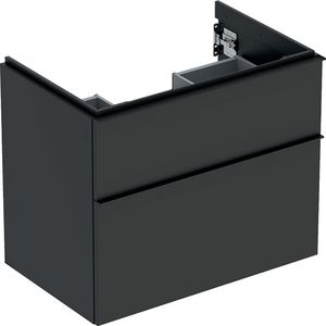 iCon wastafelonderkast 2x la 75cm lava mat / greep lava mat