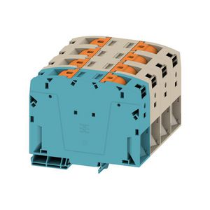 Doorvoer terminal blok PUSH IN d. beige 150mm2 309 A