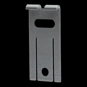 Stalen montagebeugel tbEuro-clip montage op draadgoot VVE=50