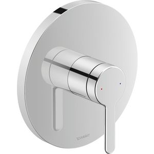 Inbouw eenhendeldouchemengkraan chroom rond C.1 KWC